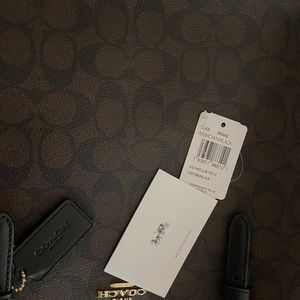 Mollie Tote New, closet kept, Brown n Black